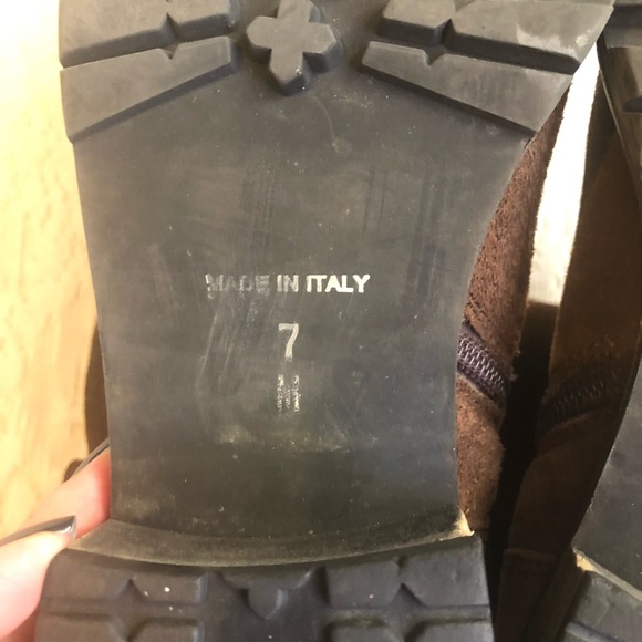 Sesto Meucci suede moto buckle boots - Picture 6 of 10